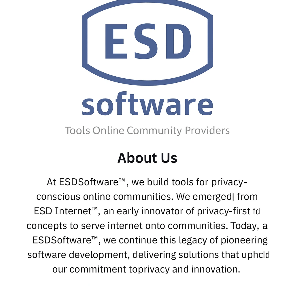 About ESDSoftware™ | Tools Online